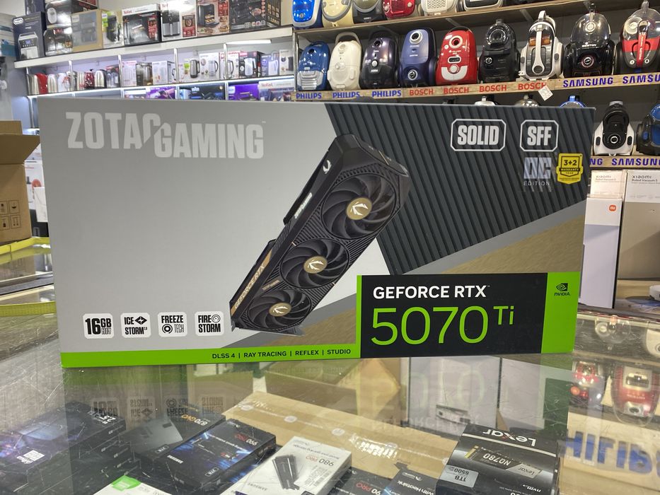 Rtx 5070ti 16gb solid 3fan zotac