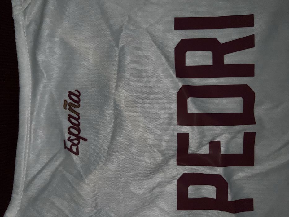 Tricou Pedri Gonzalez #20 Spania Cupa Mondiala 2026 Nou Cu Etichet
