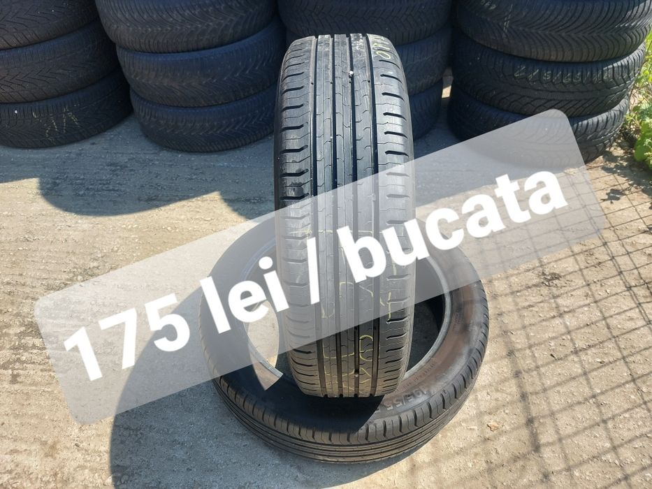 175 lei bucata! Doua anvelope de vara 195 55 r20 Continental ContiContact ! 7 mm