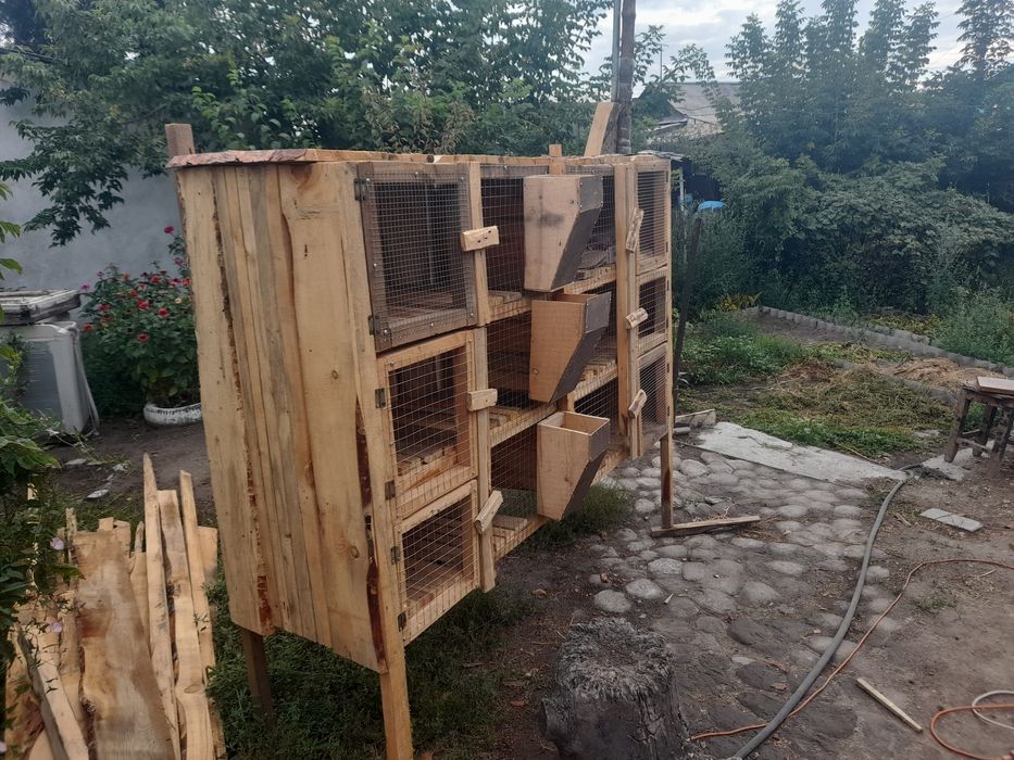 Клетка для кроликов.