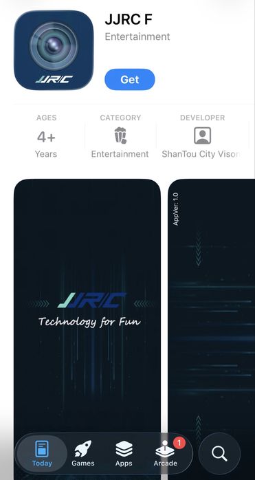 JJRC H43WH Blue Crab дрон