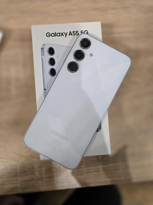 Samsung A55 8/128GB- бял/ розов