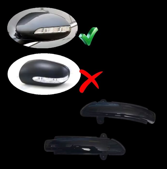 Динамични LED мигачи за огледала Mercedes CLS W219, S W221, E W211, CL