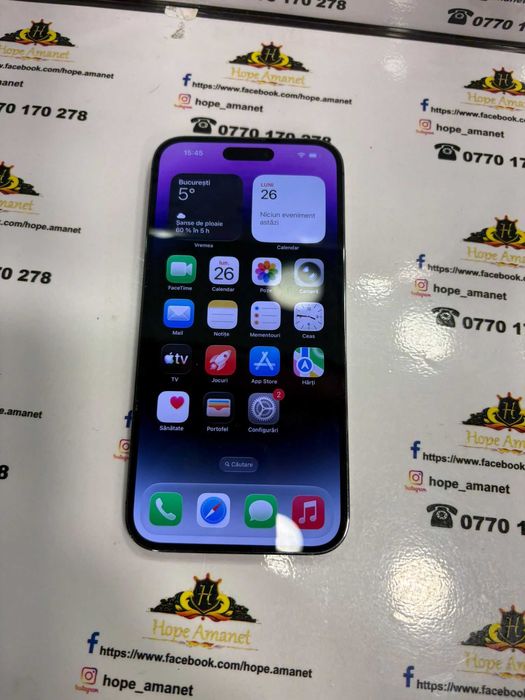 Hope Amanet P13 Iphone 14 Pro Max 84% BAT