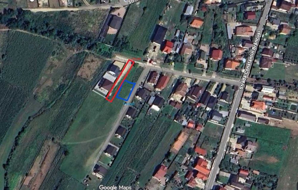 Teren intravilan 500m  Braileni Bascov