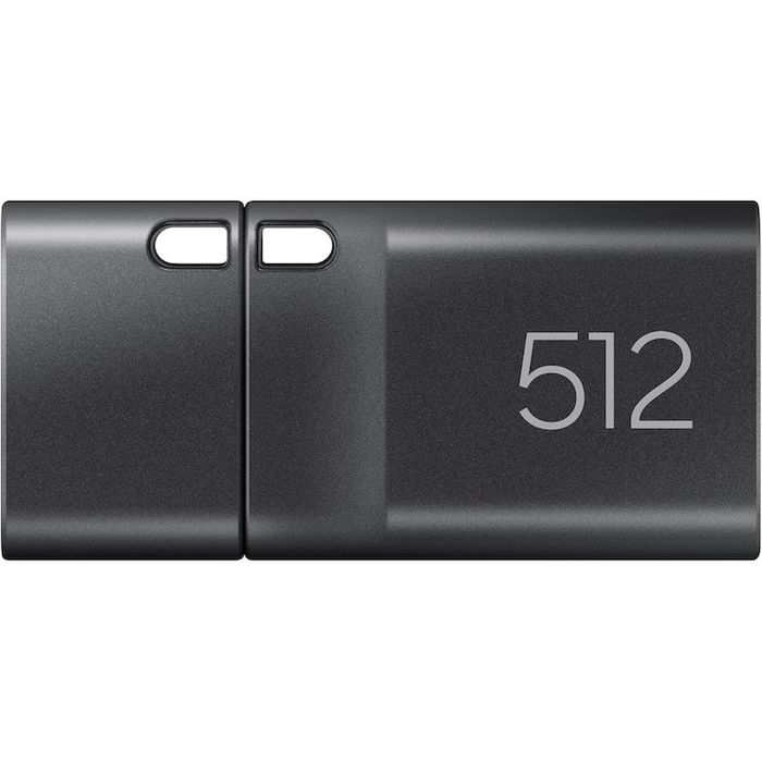 SSD USB Samsung MUF-512DA4/APC, 512GB, USB Type-C 3.2 Gen 1, 400MB/s Gri