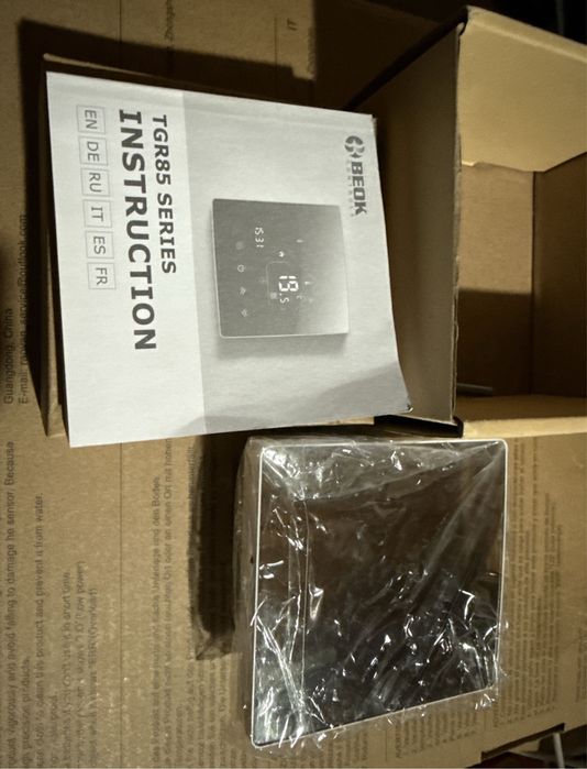 Termostat Beok TDR89W-Wifi-WP centrala,boiler,pardoseala,incalzire gaz