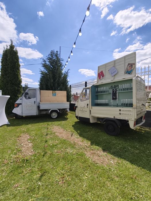 Afacere la cheie Evenimente - 2 Mașinuțe Prosecco/CandyBar + Remorcă