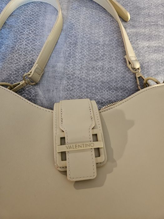 Чанта Valentino лимонен цвят