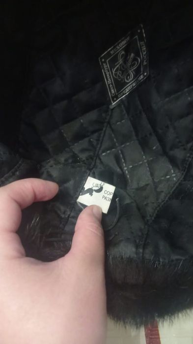 Норковая шапка мужская