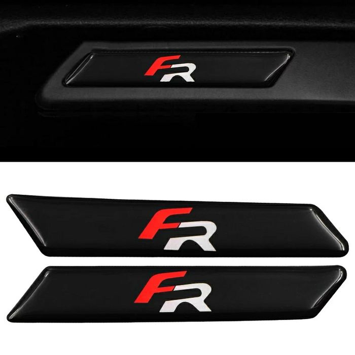 Abțibild stiker logo sigla seat fr din silicon