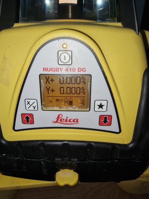 Laser rotativ Leica Rugby 410DG cu Rod-Eye 160 Digital profesionala