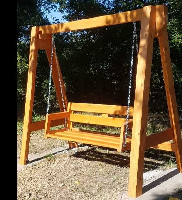 Изработване на градинска люлка  и услуги свързани с двора