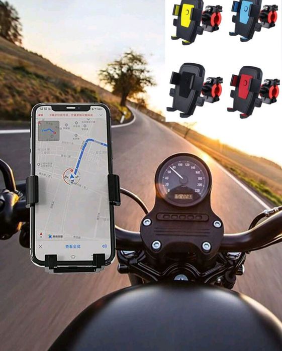 Два вида стойки за телефони за велосипеди