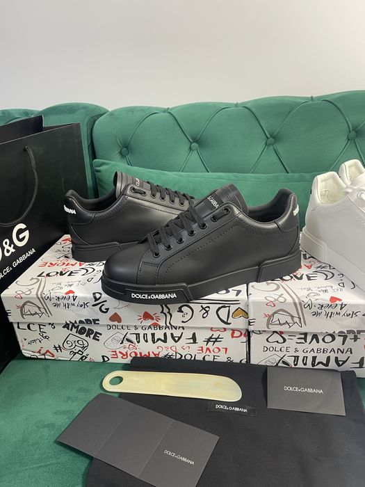 Adidasi Dolce Gabbana piele naturala 100% Full Box colectie noua