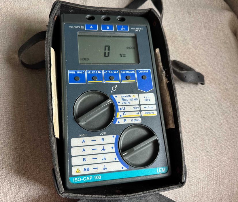 Tester Izolație LEM ISO-CAP 100 Localizator Cabluri Profesional