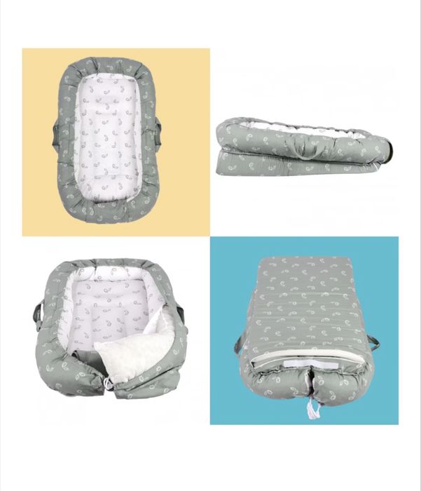 Гнездо SeviBebe Tiny Leaves против рефлукс