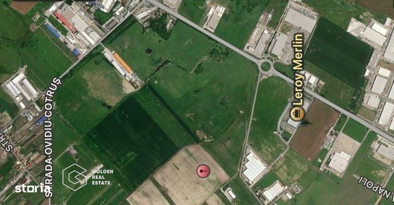 Teren industrial intravilan vis a vis de Auchan Sud Timisoara