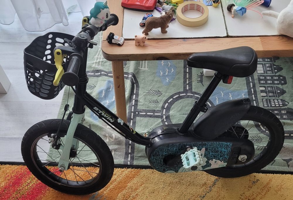 Bicicleta btwin 14 inch 3-5 ani