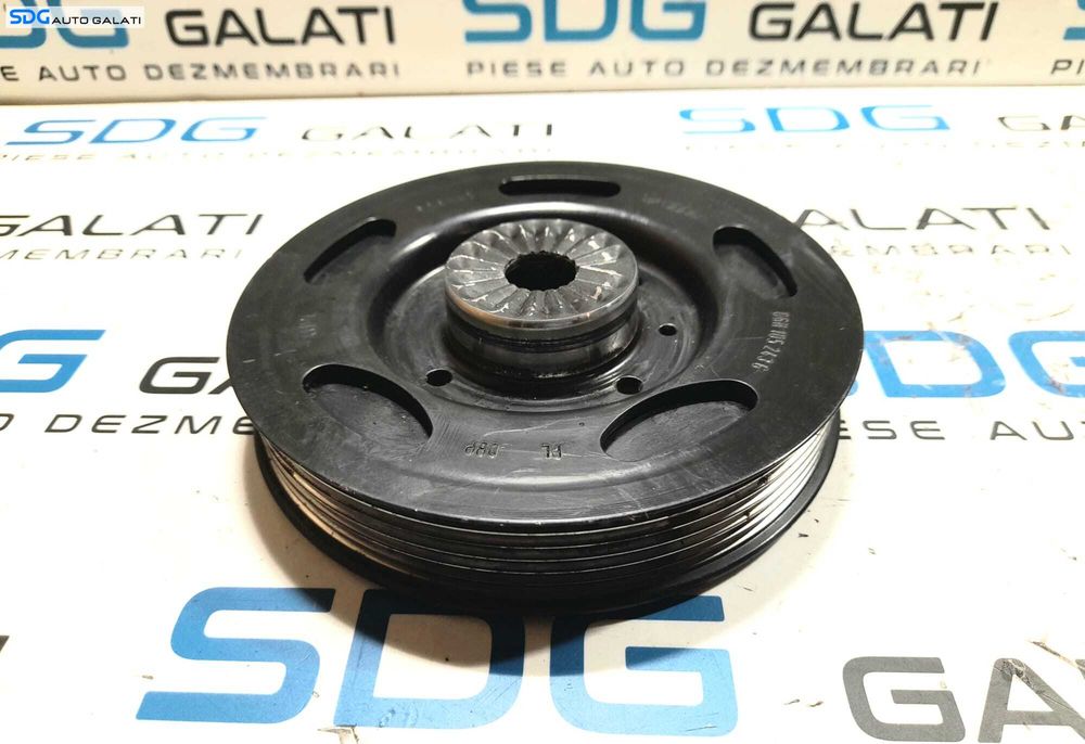 Fulie Vibrochen Volkswagen EOS 2.0 TFSI 2006 - 2015 Cod 06H1052436 [N0389]