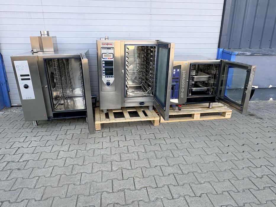 Cuptor curent gaz electrolux rational  convectomat trifazic