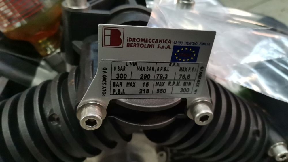 Pompa Met VOGEL NOOT MA 260