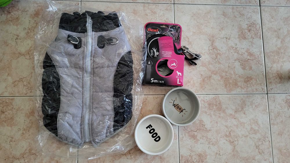 Грейка за кучета,  и купички