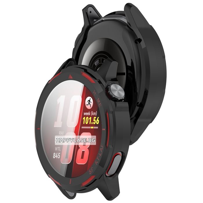 Huawei Watch GT Runner 2 / GT Runner / 360° Мек силиконов кейс с протектор за екран