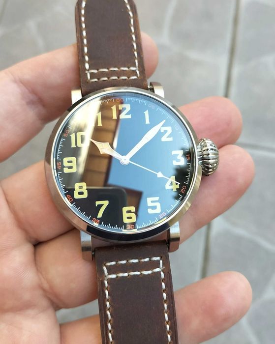 Diver 200 m Pilot Flieger Automat Seiko NH35 Safir 47 mm