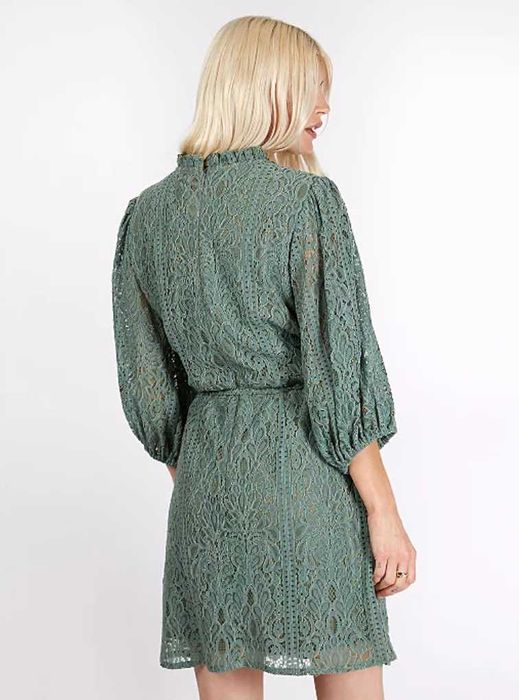 Rochie mini din dantela verde George Girls on Film marimea S