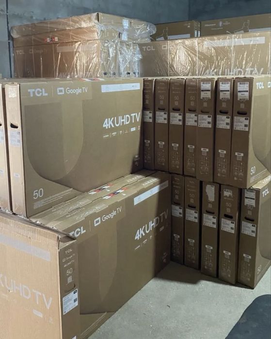 Телевизор Tcl 50 4K Smart Tv 2025 Оптом склад Доставка бесплатно