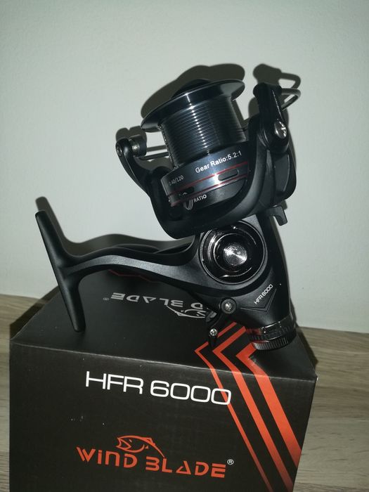 Set 4 Mulinete WindBlade HFR 6000 cu BaitRunner 10+1 Rulmenti