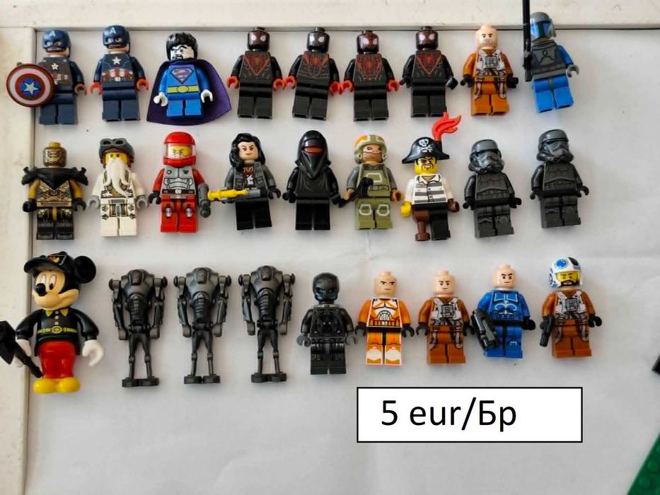 Оригинални лего минифигурки lego star wars /ninjago/ и други