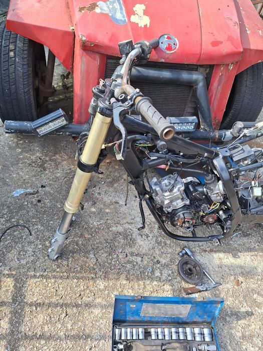 Gilera freestyle на части