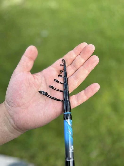 Спининг телескоп 2.05мт 3-15гр акция с тегло 75гр Fil Fishing SMART