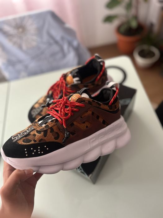 versace chain reaction leopard