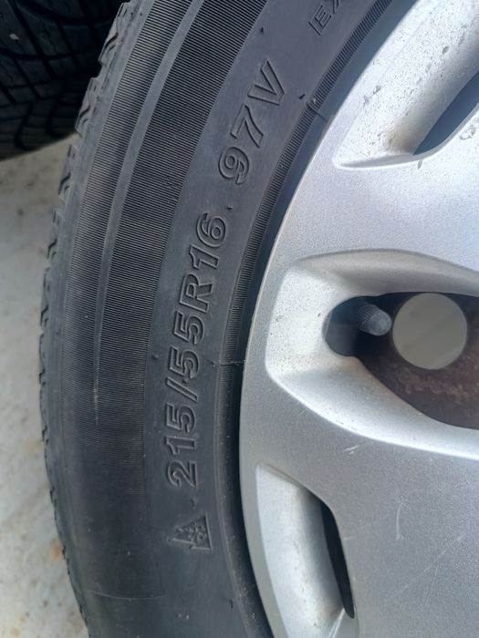 Set 2 roti (jante cu cauciuc) Ford Mondeo Mk4/Focus 2 /S-Max/Galaxy