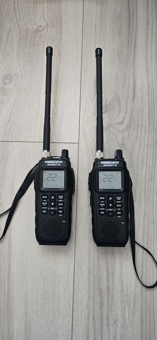 Statie radio CB portabila President RANDY III AM/FM + Dock desktop