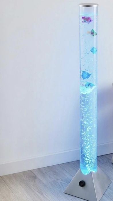 Lampadar multicolor led RGB cu pești