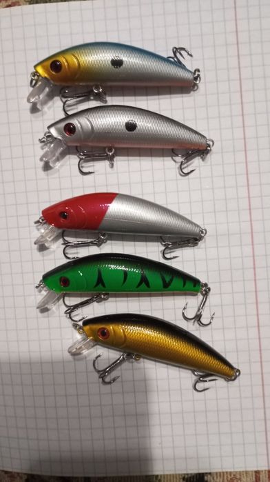 Воблеры рыбалка.