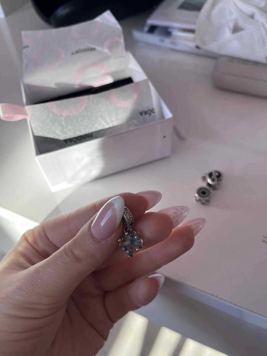 Комплект гривна Пандора с талисмани