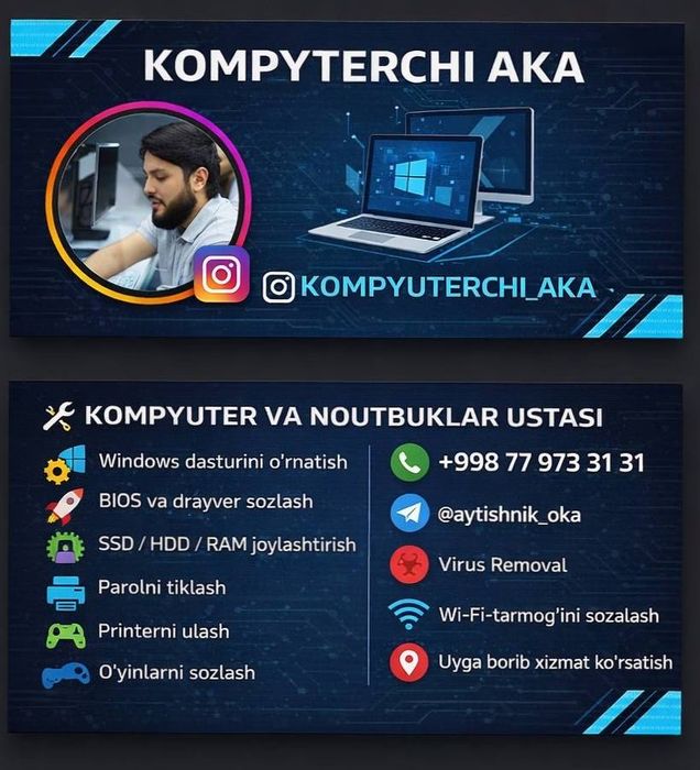 kompyuterchi_aka   Tezda boriladi 24/7