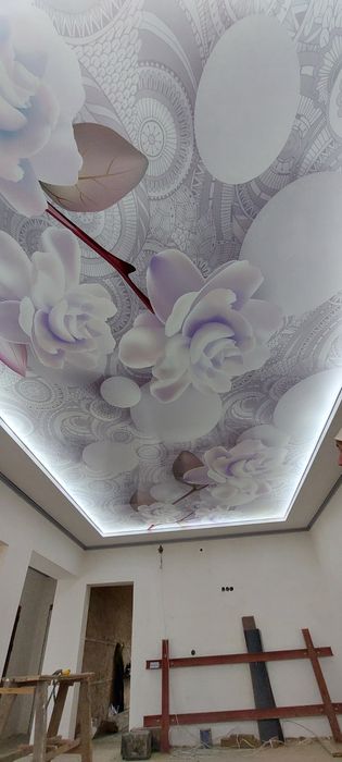Натяжной потолок урнатамиз,сифатли ва арзон нархларда