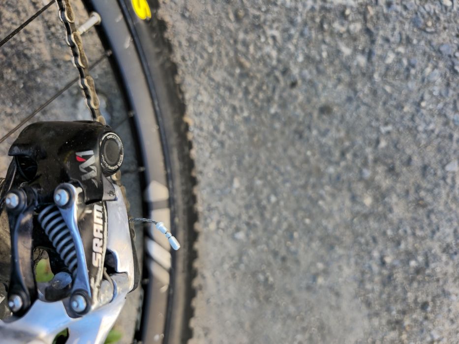 Върхов клас Карбонов Ендуро велосипед Ibis Mojo Fox 36 Kashima, Sram XX1 1x11 Shox Fox DH2X Kashima XT Shimano 27.5 цола M-L размер