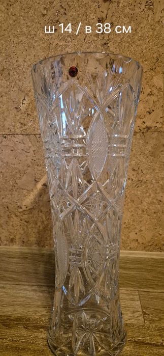 Кристални вази от оловен кристал