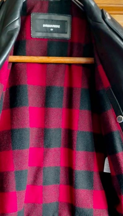 Urgent ! Ultimul preț ! Geacă piele Dsquared2 biker originala