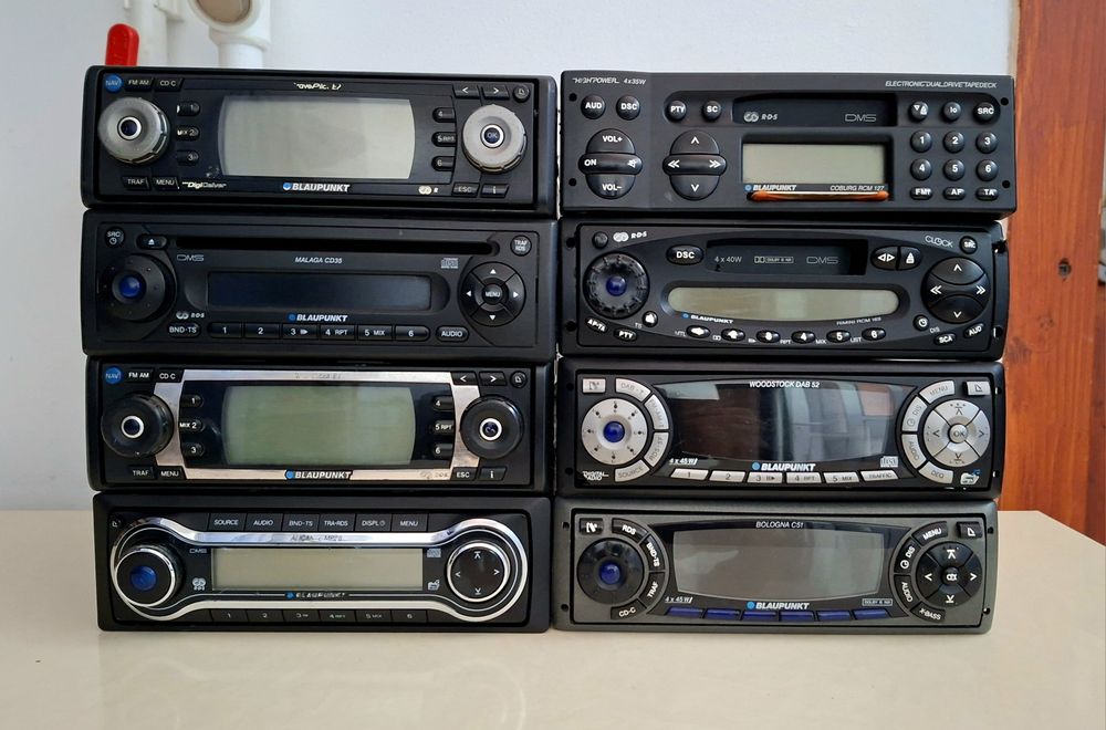 Radio cd si caseta Blaupunkt Malaga CD35, Pilot 1,2, Rimini woodstock