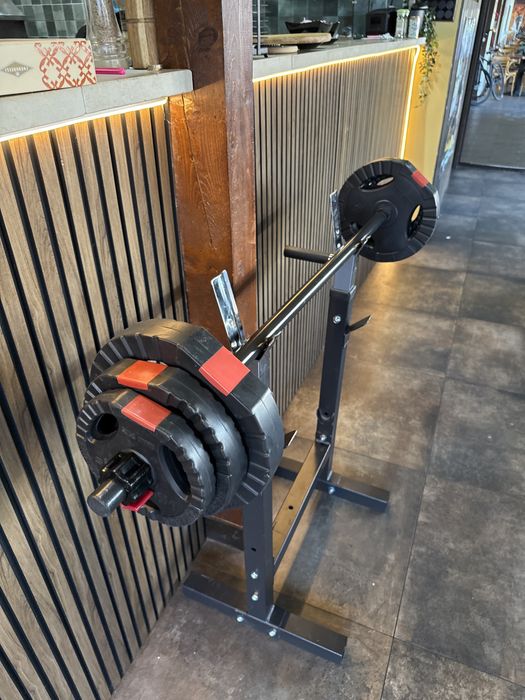 Haltera cu discuri+Gantere reglabile noi, greutate totala 40 kg,370 lei
