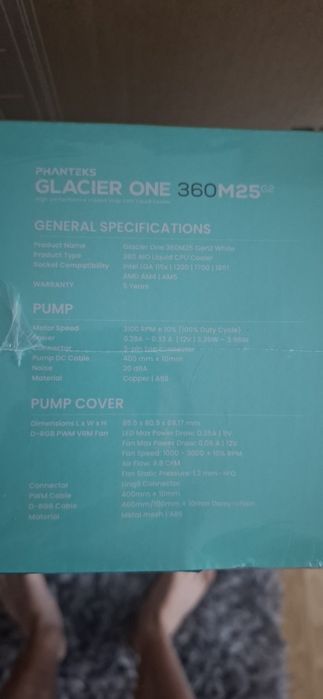 Vand aio phanteks 360mm