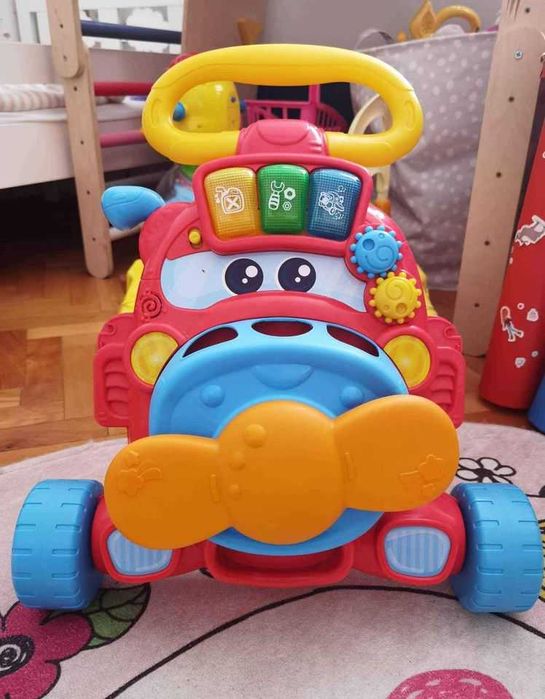 WINFUN Музикална проходилка уокър 2 в 1 Самолет